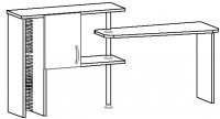Стол компьютерный «СОНиК» SN 05.15 с надстройкой